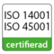 Lämplig för ledningssystem enligt ISO 14001:2015 och ISO 45001:2018