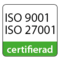 Lämplig för ledningssystem enligt ISO 9001:2015 och ISO 27001:2017